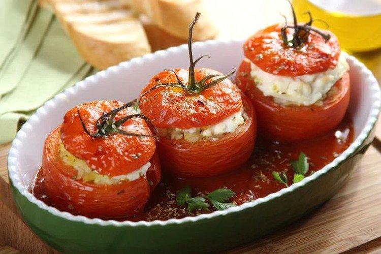 Faszerowane Pomidory - Przepisy na Piekarnik