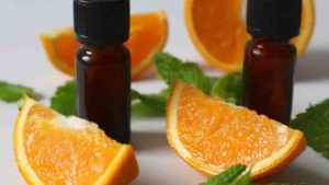 Olejek eteryczny o właściwościach pomarańczy